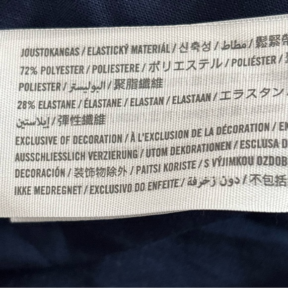 Abercrombie & Fitch Floral Tiered Smocked Mini Dress fits Medium to Large * D3 - Picture 16 of 16